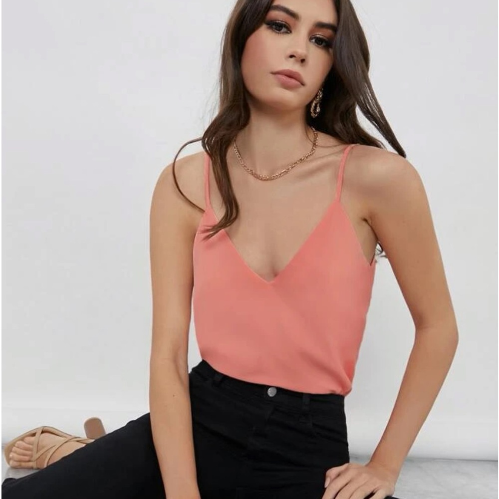 $13 each! 3 xs camis black, ivory, watermelon